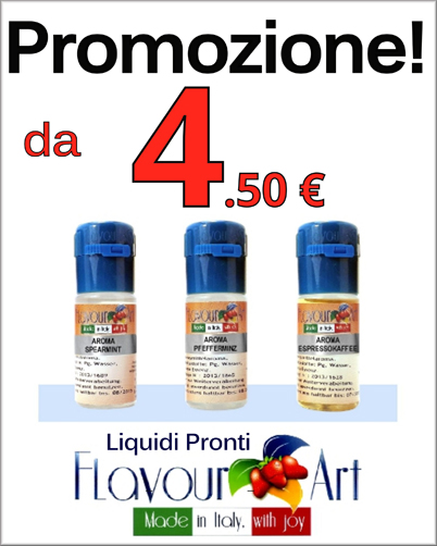 Liquidi per Sigaretta Elettronica Flavourart Offerte e Prezzo Online