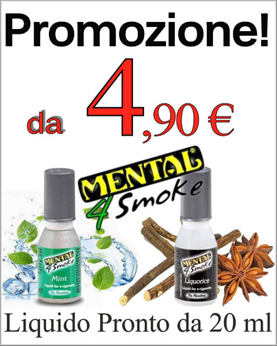 Liquidi Sigaretta Elettronica Mental Offerte e Prezzo Online